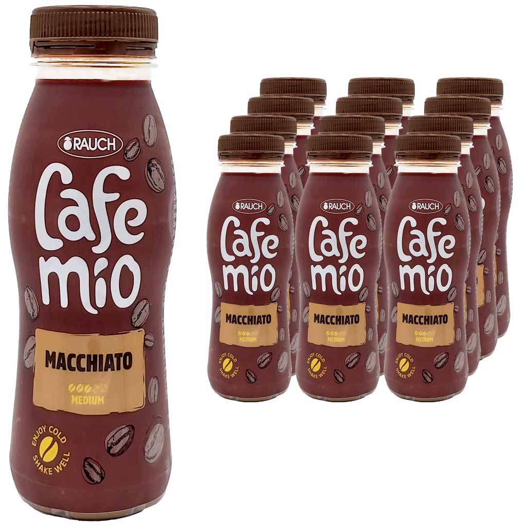 Rauch Cafe Mio Macchiato Medium PET 12x0,25L=3L MHD 06.05.27