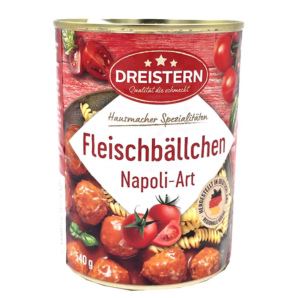 Fleischbällchen, Napoli-Art, Pastasauce, Tomate, 540 g