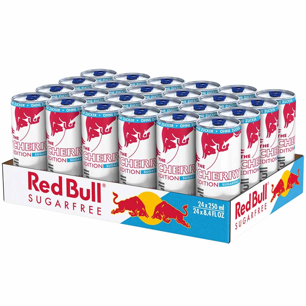 Red Bull, Zuckerfrei, Energy-Drink, Dose, Kirsche Edition