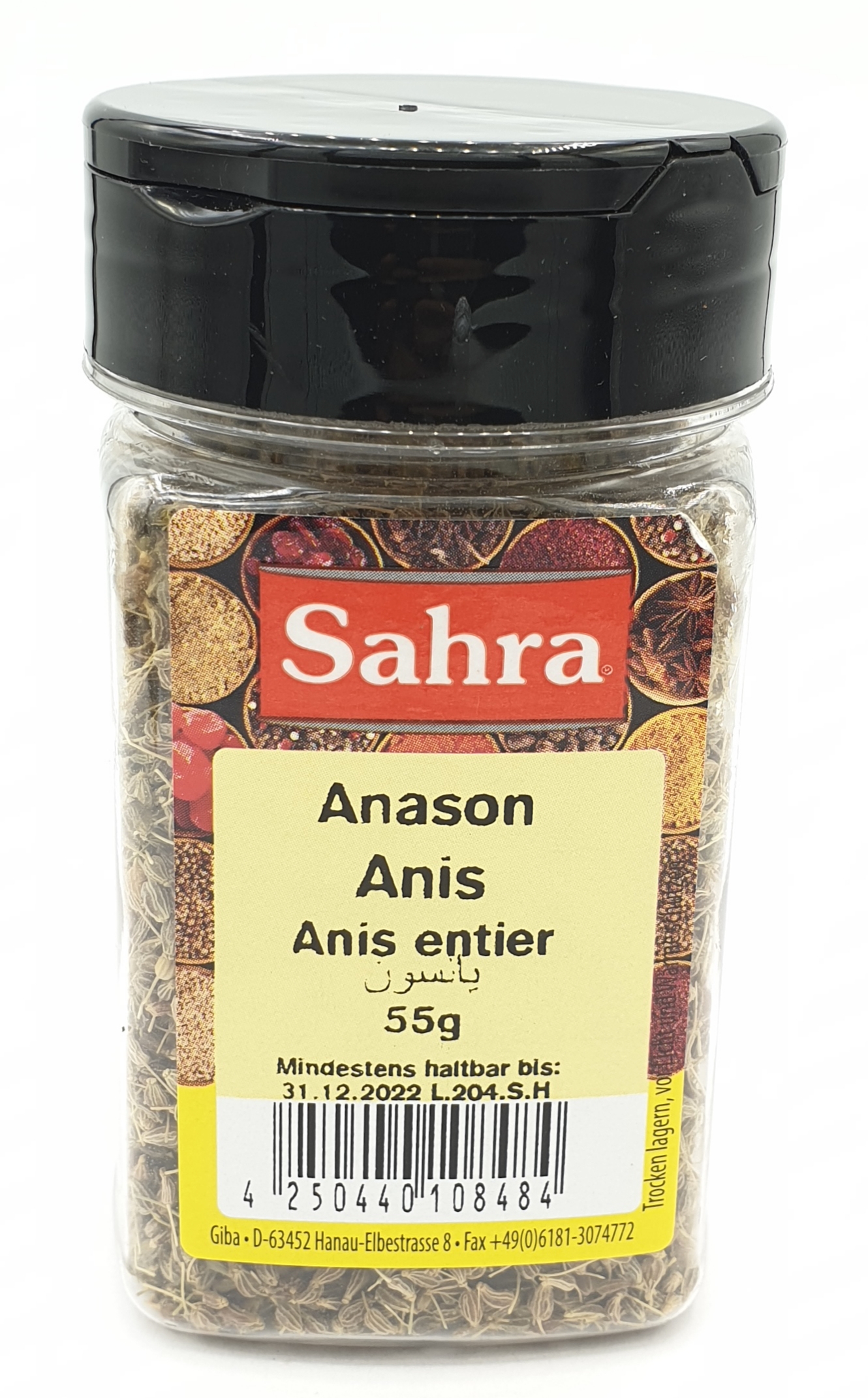 Sahra Anis ganz 55g MHD 30.06.28