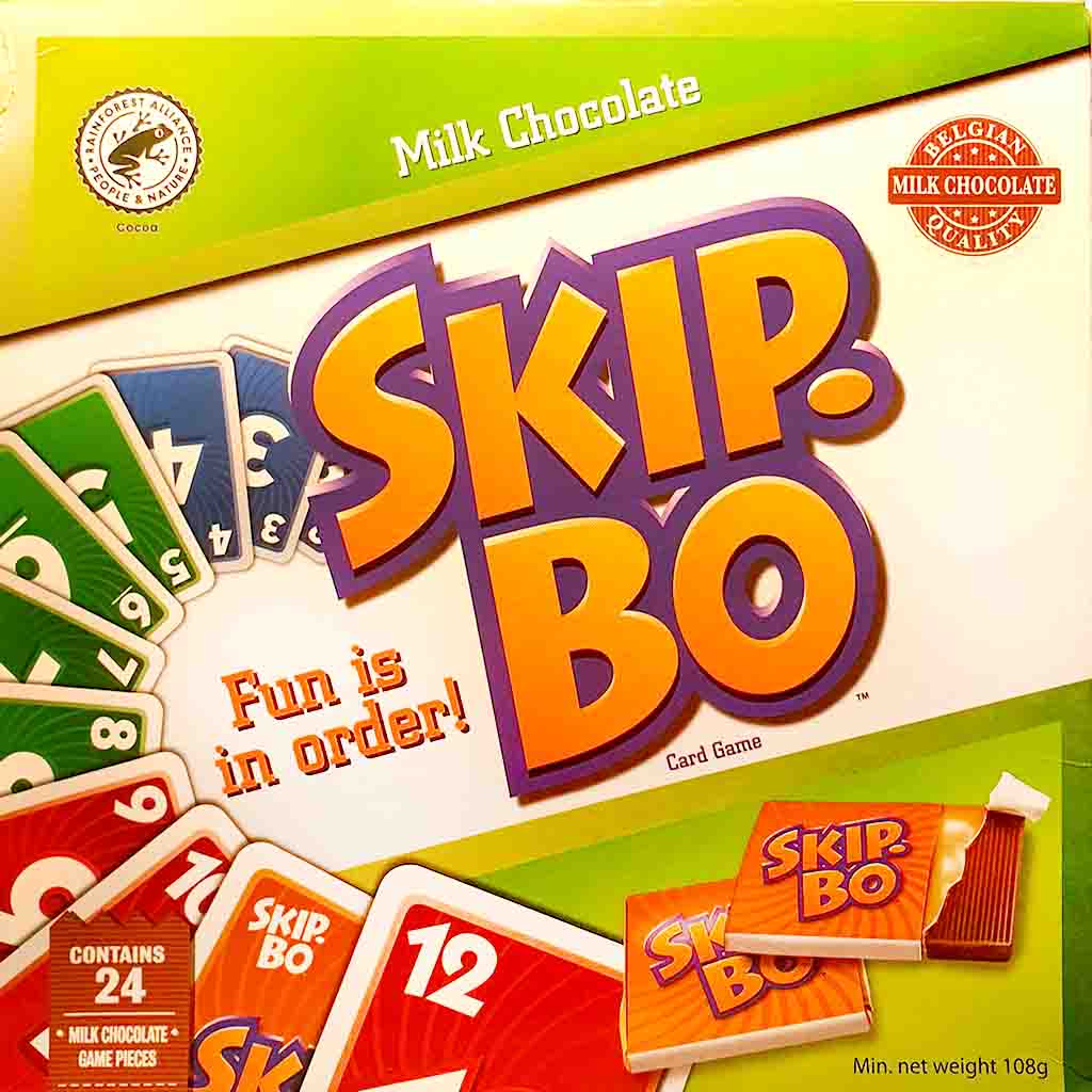 Gamesformotion Schokoladespiel Skip-Bo 108g MHD 30.10.26