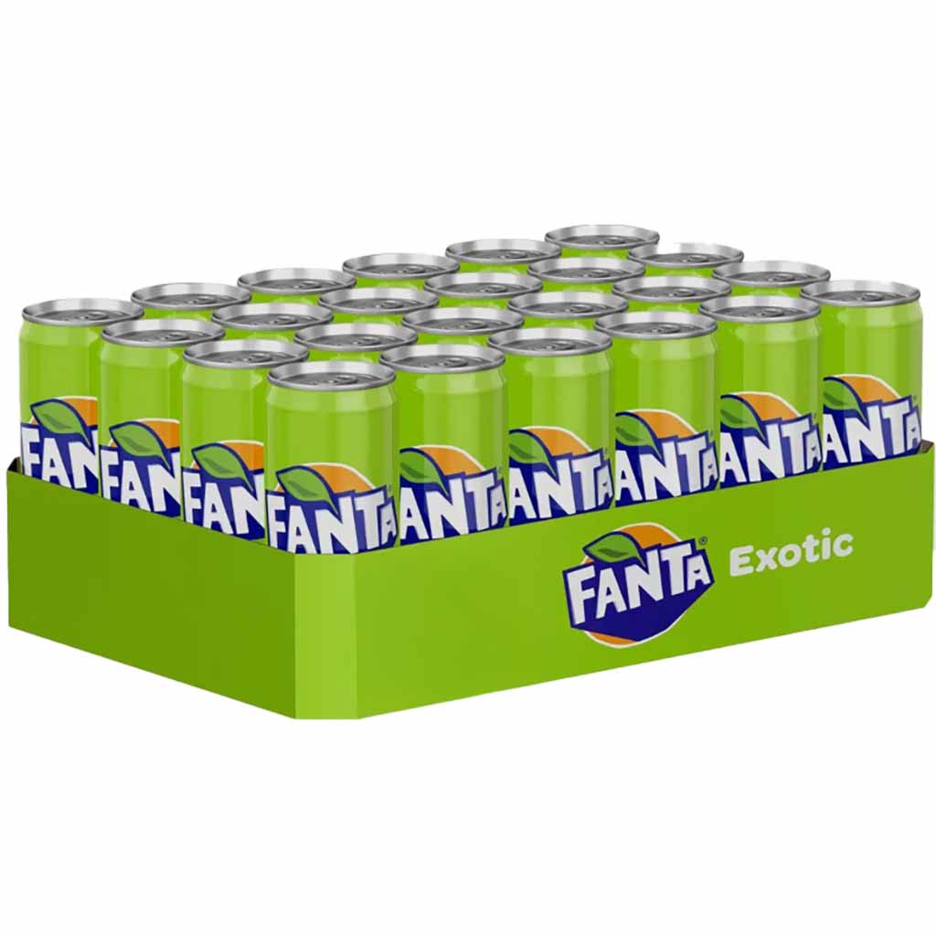 24x Fanta Exotic DOSE á 0,33L=7,92L MHD 30.05.27