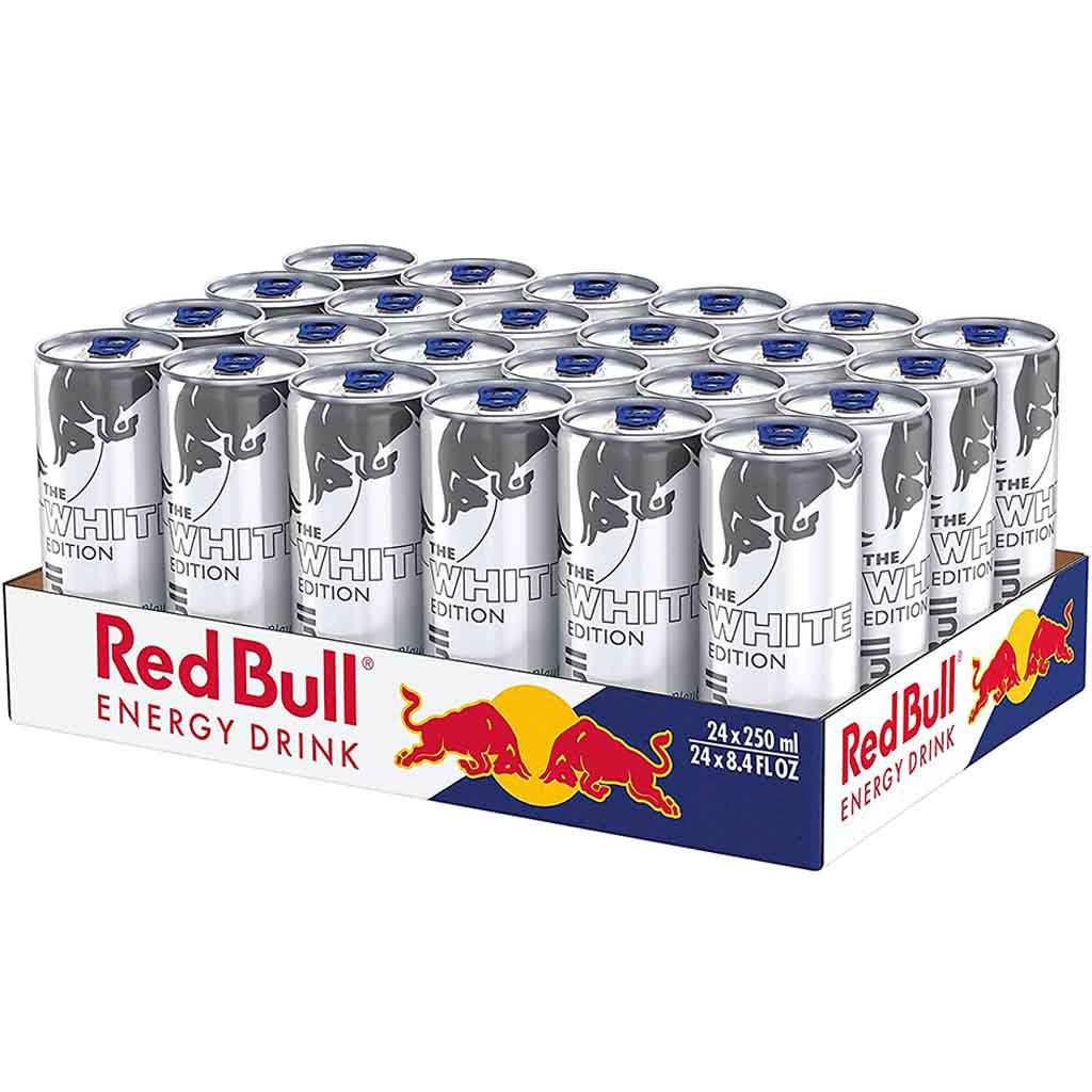 24x Red Bull The white Edition Kokos-Blaubeere DOSE á 250ml=6L MHD 18.06.27