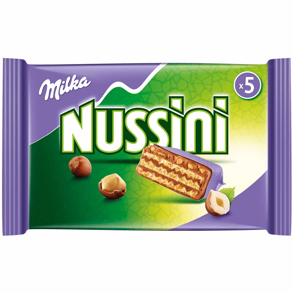 MILKA Nussini Haselnuss 5er 157,5g MHD 18.08.26