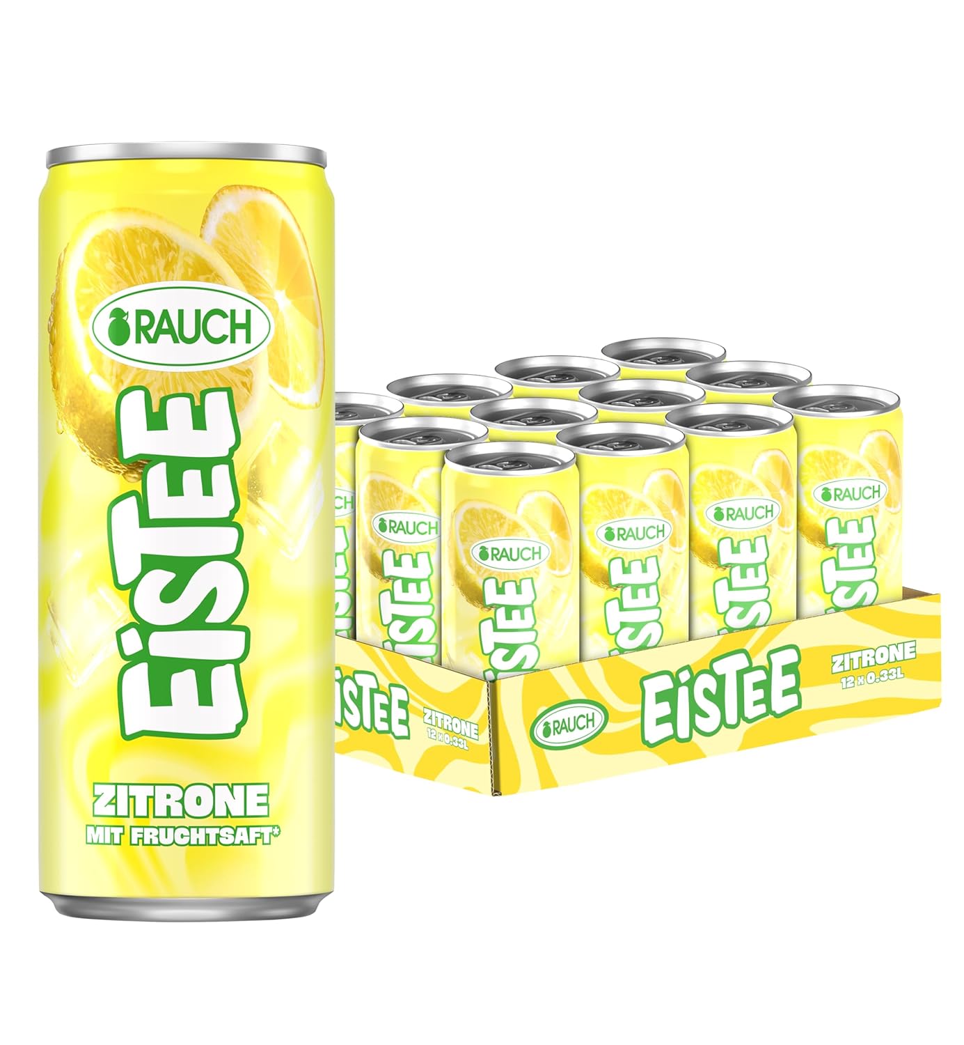 Zitrone, Limonade, Eistee, Dosenpackung, Fruchtsaft