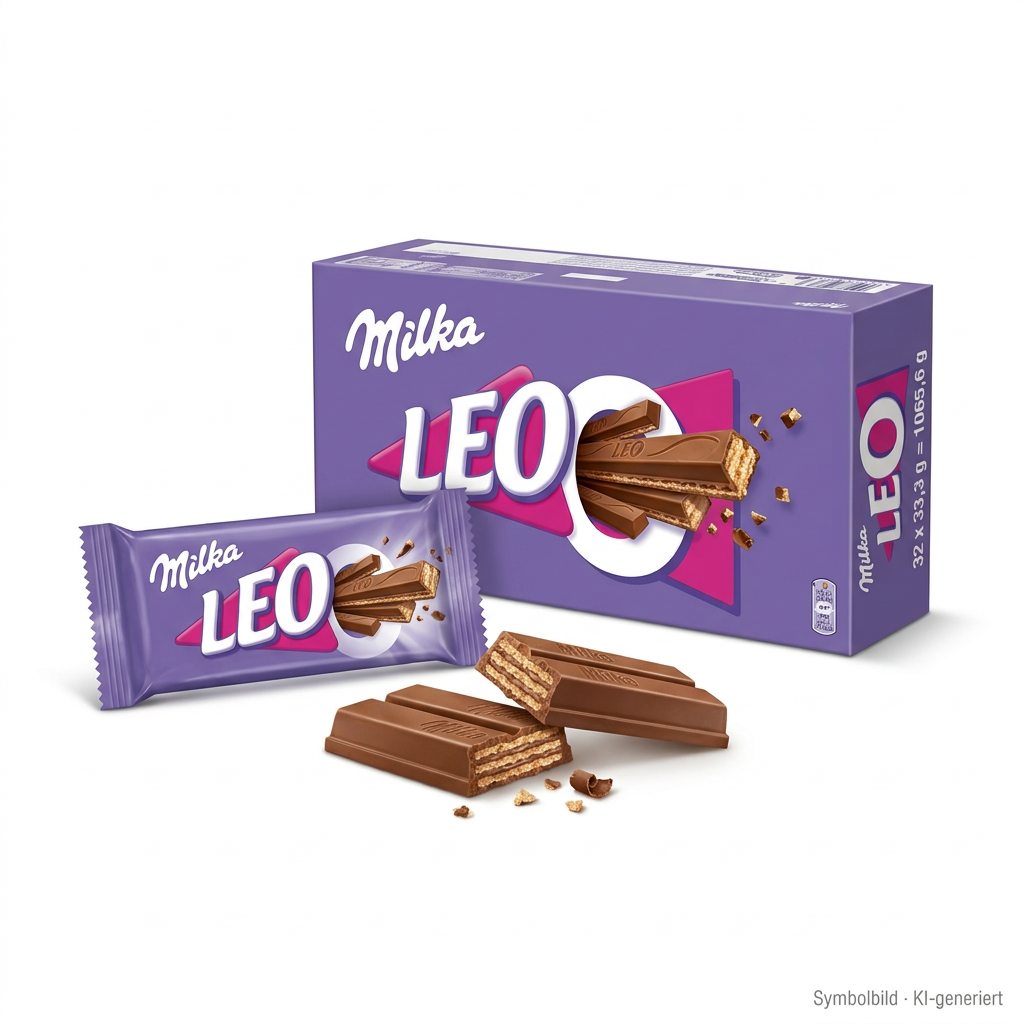 Schokoriegel, Milka, Leo, Schokolade, Riegel
