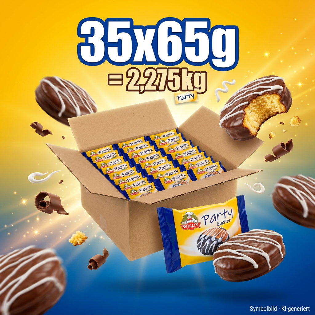 Keks, Schachtel, Party-Kekse, Schachtel mit Snacks, Schokoladeüberzug