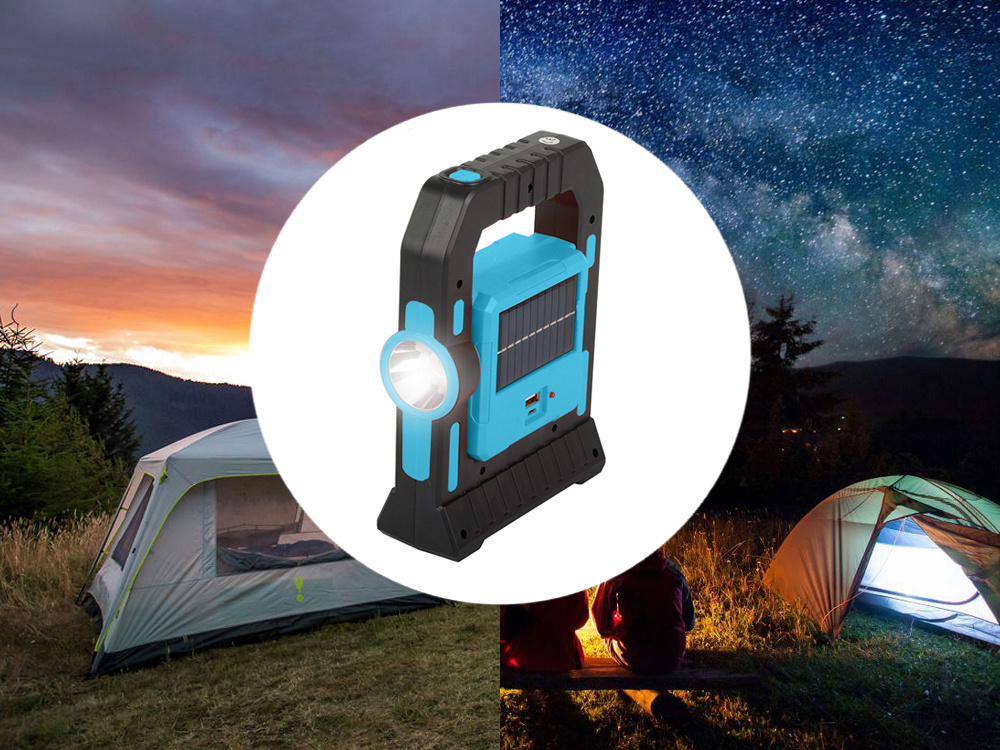 camping lantern, Solar-Ladegerät, tragbares Licht, aufladbar, Campingausrüstung