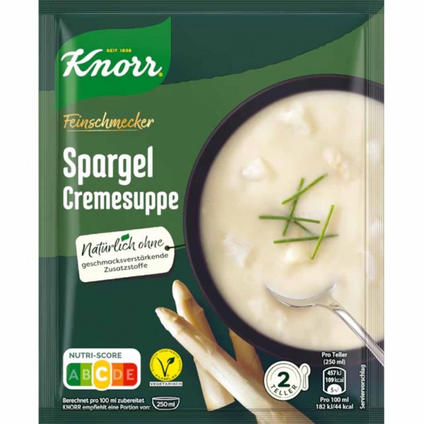 Knorr Feinschmecker Spargel Cremesuppe 49g MHD:30.6.25