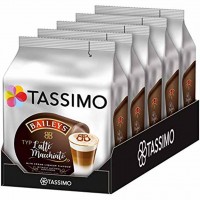 Tassimo Jacobs Latte Macchiato Baileys 5x8=40 Kapseln MHD:3.6.22