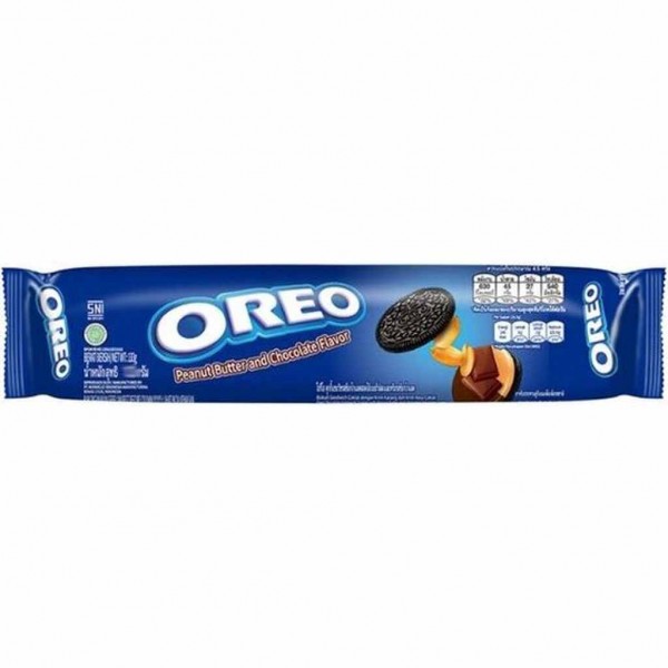 Oreo Doppelkekse Peanut Butter and Chocolate 119,6g MHD:22.11.24