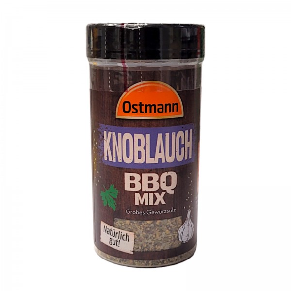 Ostmann Knoblauch BBQ Mix Gewürzsalz grob 140g MHD:28.2.26