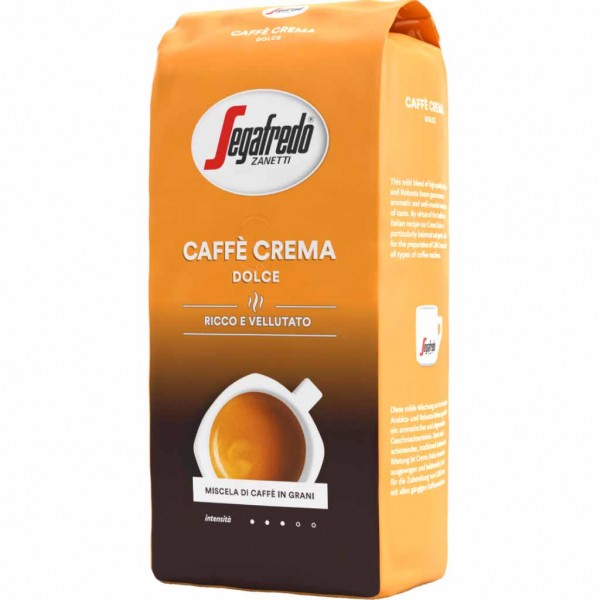 Segafredo Bohnen Caffe Crema Dolce 1000g MHD:28.12.24