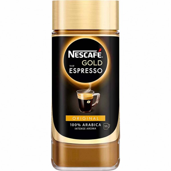 Nescafe Gold Espresso Original Intense Aroma 100g MHD:28.2.26