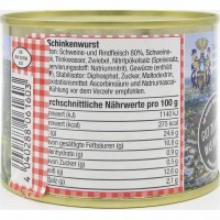 Schinkenwurst 200g von Kübler MHD:8.2.25