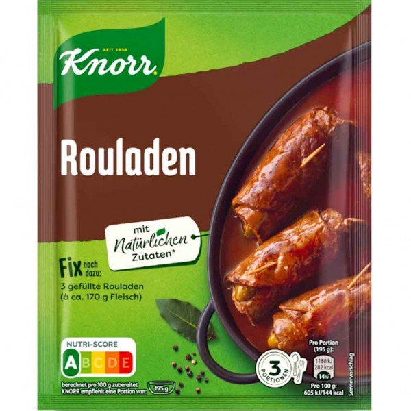Knorr Fix Rouladen 31g MHD:30.10.24