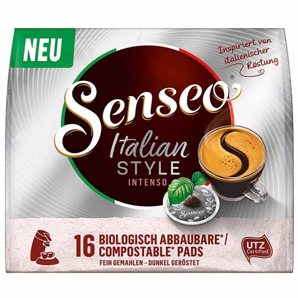 Senseo Kaffeepads Italian Style Intenso 16er 111g MHD:12.5.23