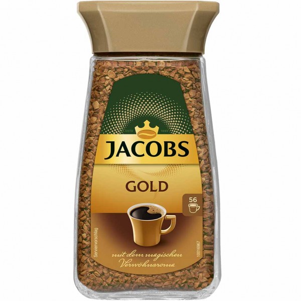 Jacobs löslicher Kaffee Gold 100g MHD:30.10.25