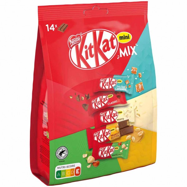 KitKat Mini Mix 14er 194,7g MHD:30.7.24
