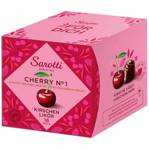 Sarotti Cherry No1 Kirschenlikör 192g MHD:26.3.24
