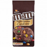 M&Ms Double Chocolate Cookies Kekse 180g MHD:5.11.22