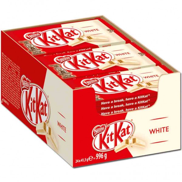 KitKat Classic White 24x41,5g=996g MHD:30.4.25