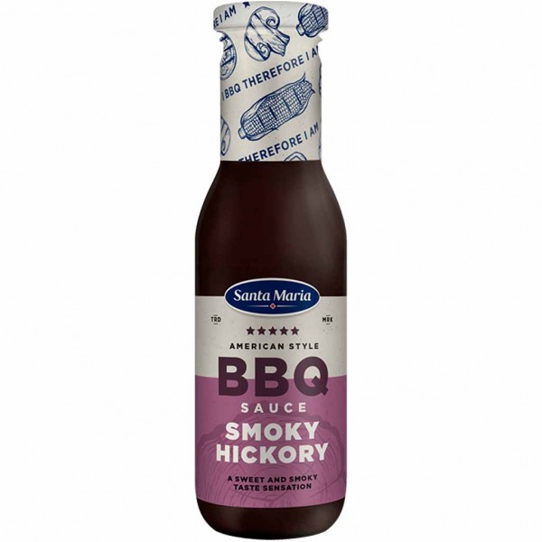 Santa Maria American Style BBQ Sauce Smoky Hickory 291ml MHD:22.4.25