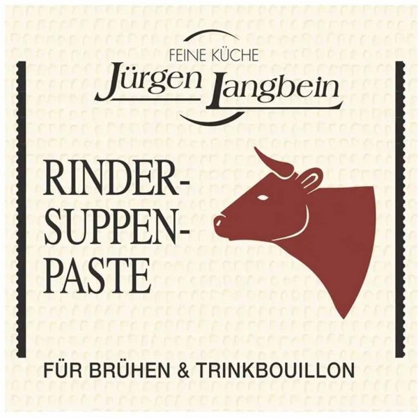 Jürgen Langbein Rinder Suppen Paste 50g MHD:23.7.25