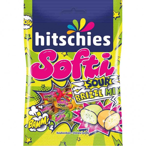 Hitschler Hitschies Softi Sour Brizzl Mix 90g MHD:30.9.25
