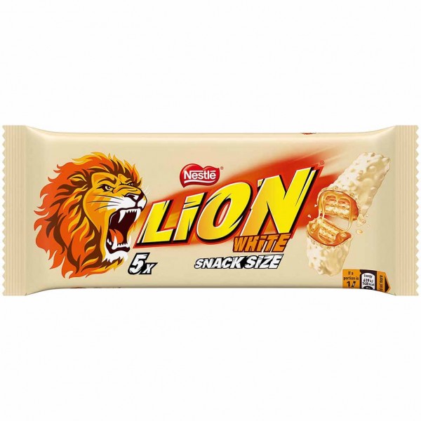 Lion White Snack Size 5x30g=150g MHD:30.12.24