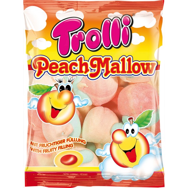 Trolli Peach Mallow 150g MHD:31.1.25