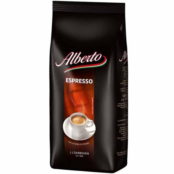 Alberto Espresso ganze Bohnen 1000g MHD:30.8.23