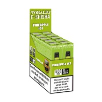 TobaliQ E-Shisha 600Puffs – 20mg Nikotin – Pineapple Ice 10er