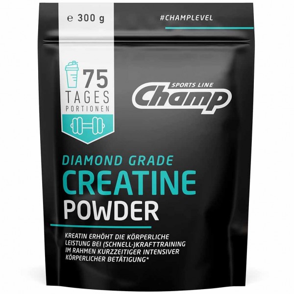 Champ Diamond Grade Creatine Powder Neutral 300g MHD:30.4.26