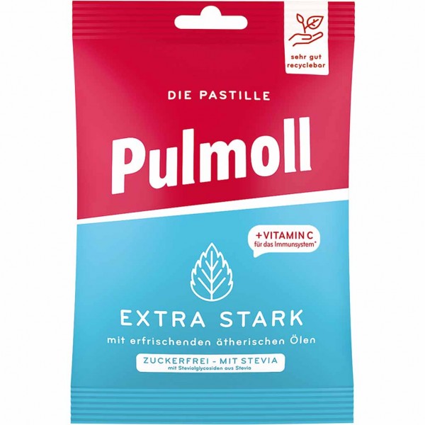 Pulmoll Pastillen extra Stark 75g MHD:30.9.24