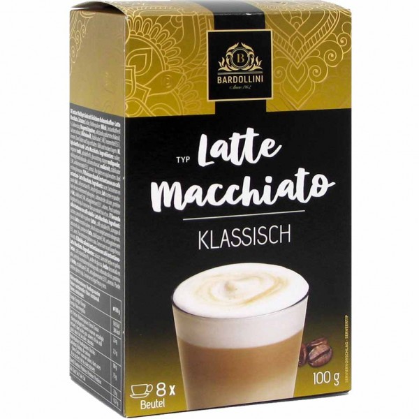 Bardollini Latte Macchiato klassisch 8er 100g MHD:10.7.25