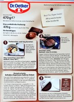 Dr.Oetker Tarte au Chocolat 470g MHD:30.7.23