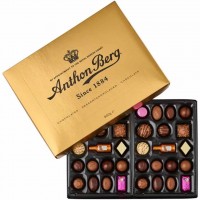 Anthon Berg Pralinenmischung Luxury Gold Chocolates 800g MHD:17.4.24