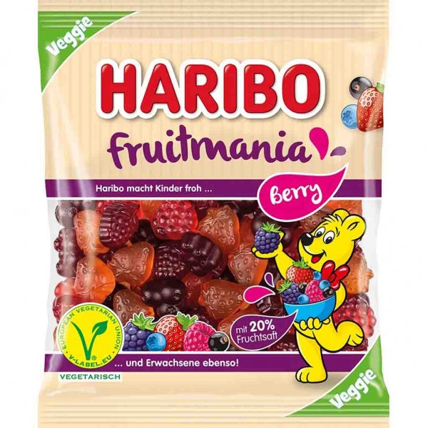 Haribo Fruitmania Berry 160g MHD:30.1.25