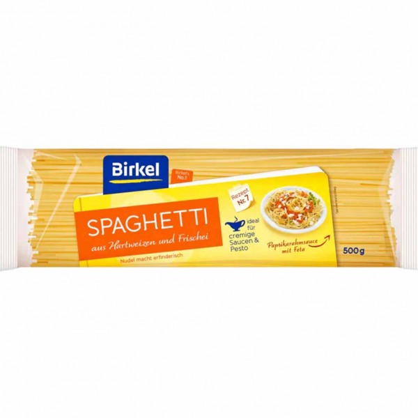 Birkel Nudeln Spaghetti 500g MHD:9.9.25