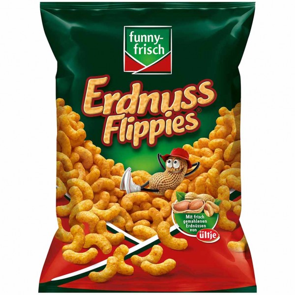 funny frisch Erdnuss Flippies 200g MHD:17.7.23