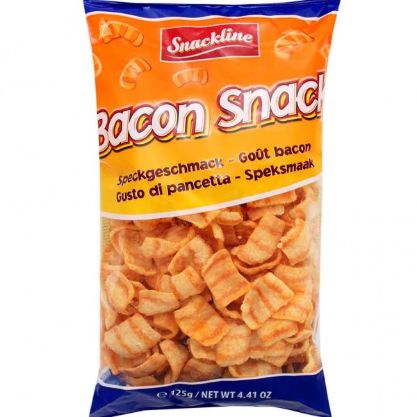 Snackline Bacon Weizensnack 125g MHD:21.9.24