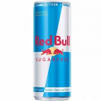 Red Bull Sugarfree Energy Drink DOSE 24x250ml=6L MHD:28.9.23
