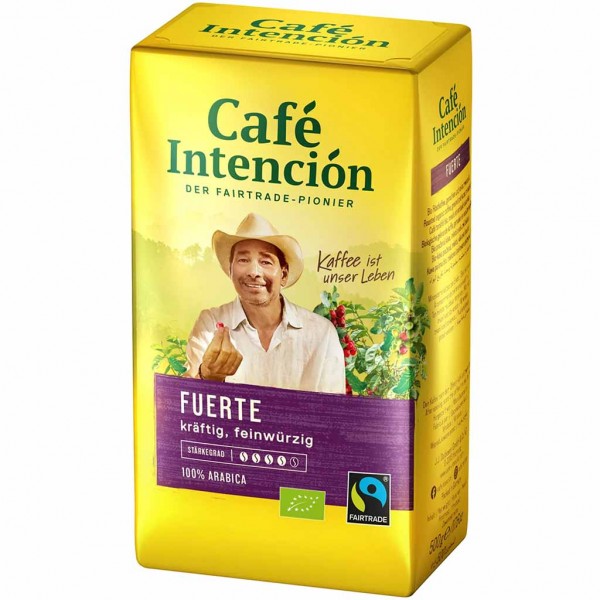 Cafe Intencion Filterkaffee Fuerte 500g MHD:30.8.23