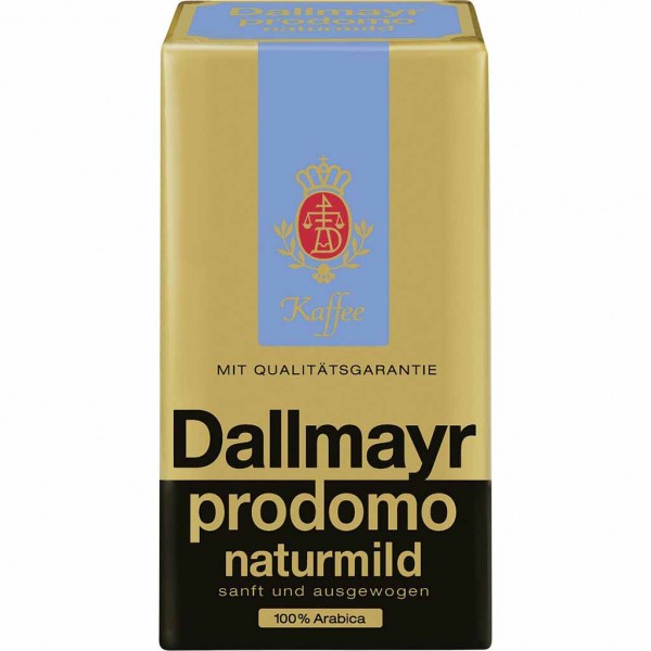 Dallmayr Filterkaffee prodomo naturmild 500g MHD:30.9.23
