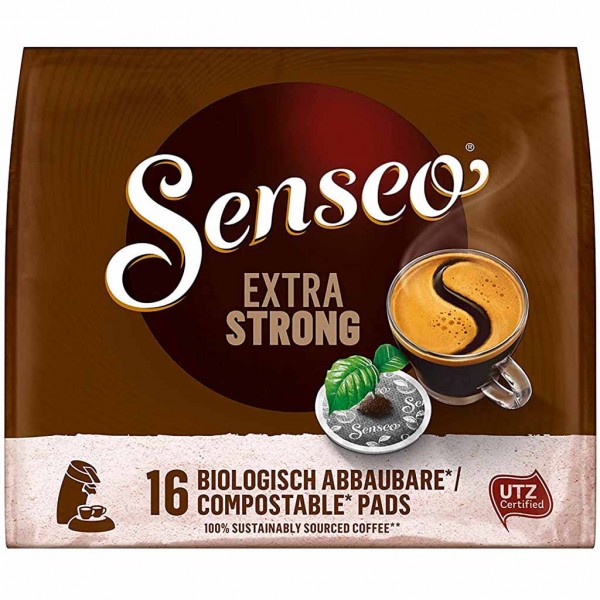 Senseo Kaffeepads Extra Strong 16er 111g MHD:23.1.25