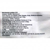 CIO Weinbeeren golden 40g MHD:28.2.24