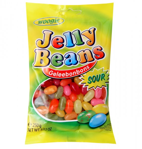 Woogie Jelly Beans sour 250g MHD:3.8.24