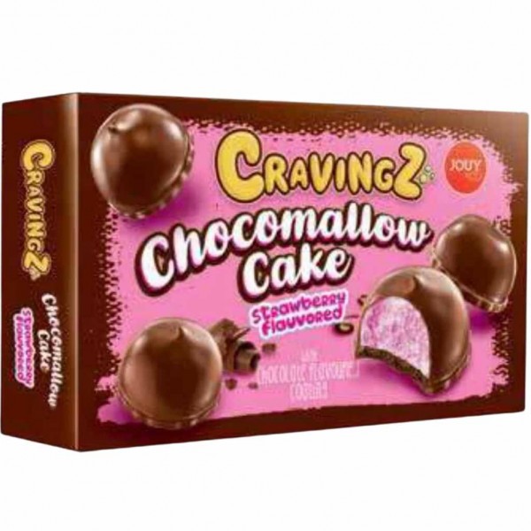 Cravingz Chocomallow Marshmallow Cake Strawberry 150g MHD:15.7.25