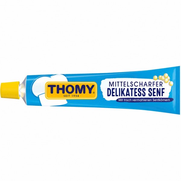 Thomy Delikatess Senf Mittelscharf 200ml MHD:5.3.25